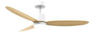 Picture of Sri Lanka Ceiling Fan White+ wooden 52 Inch 20W DC Led 3CCT