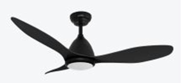 Picture of Tahiti Ceiling Fan Black 48 Inch 20W DC + Led 3CCT