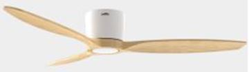 Picture of Seychell Ceiling Fan White+ wooden 52 Inch Without light DC