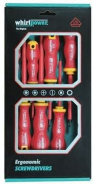 Picture of Ergonomic Screwdrivers 1000V 6 PCS WHIRLPOWER