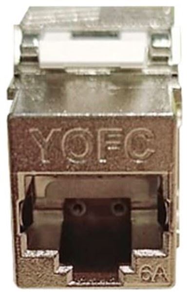 Picture of CAT6A Screened Tool-less Keystone Socket
