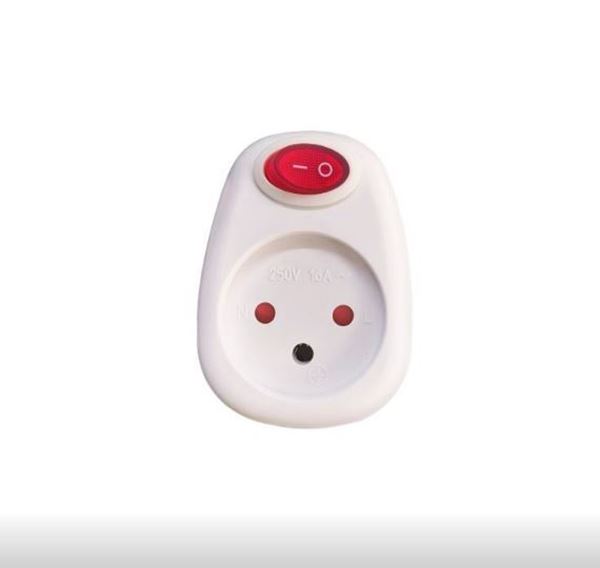 Picture of T1 PLUG&SOCKET WITH SWITCH