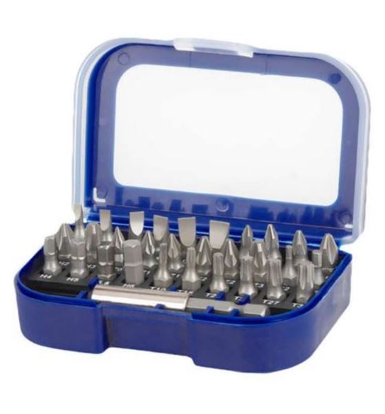 Picture of DURATECH 31PC  SCREWDRIVER  BITS SET
