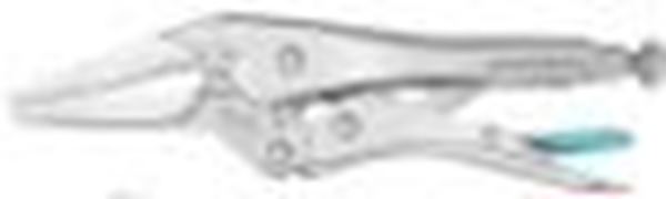 Picture of "DuraTech 6-1/2"" long nose locking pliers Material: CRV+#4