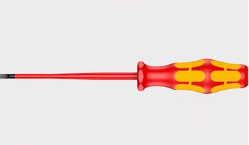 Picture of 1000V Insulated Slotted Screwdriver, 3X100 mm, WP