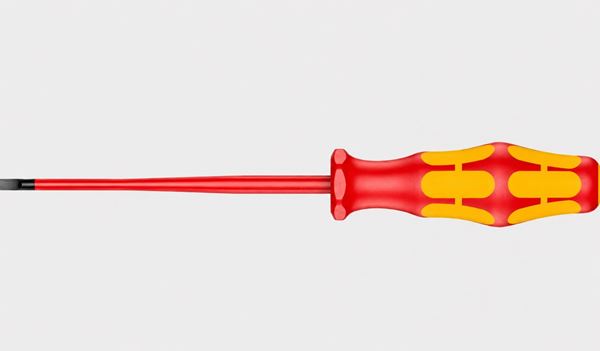 Picture of 1000V Insulated Slotted Screwdriver, 3X100 mm, WP