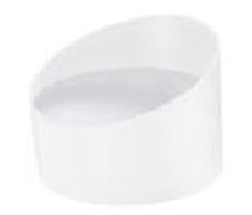 Picture of Surface mounted Diagonal cuttining Miron White  3CCT 18W IP