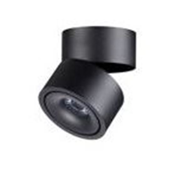 Picture of Surface mounted Spot Adjastable Arbel Black 12W  3CCT IP2