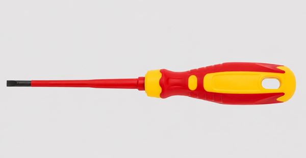 Picture of 1000V Insulated Slotted Screwdriver, 4X100 mm, WP