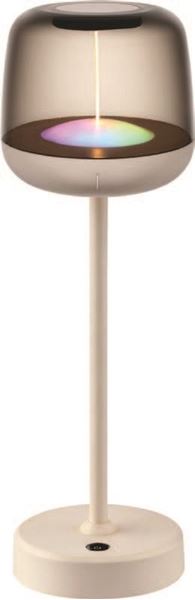 Picture of Rainbow Table Lamp with Stand IP44 2700K+RGB 0.7W Cream