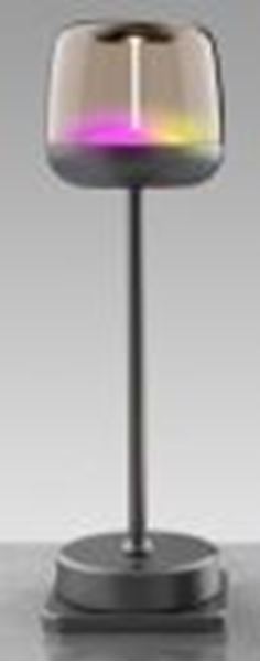 Picture of Rainbow Table Lamp with Stand IP44 2700K+RGB 0.7W Black