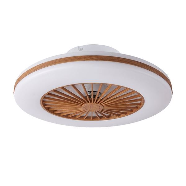 Picture of NEWTON Kophangan 500MM FAN WHITE+WOOD 40W +LED 3CCT
